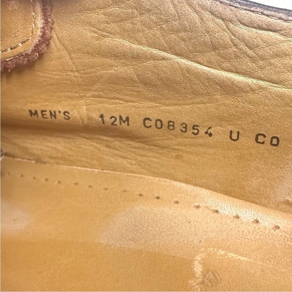 Cole Haan Nike Air Leather Wingtip Loafer Oxford Color Mahagony 12M Style C08354 - Picture 11 of 13